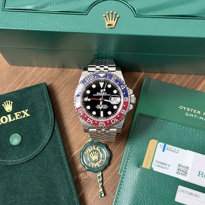Rolex GMT MASTER II – 126710BLRO – 2020