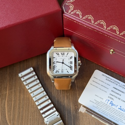 Cartier Santos Large – WSSA0018