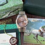 Rolex datejust 16234 salmon roman dial