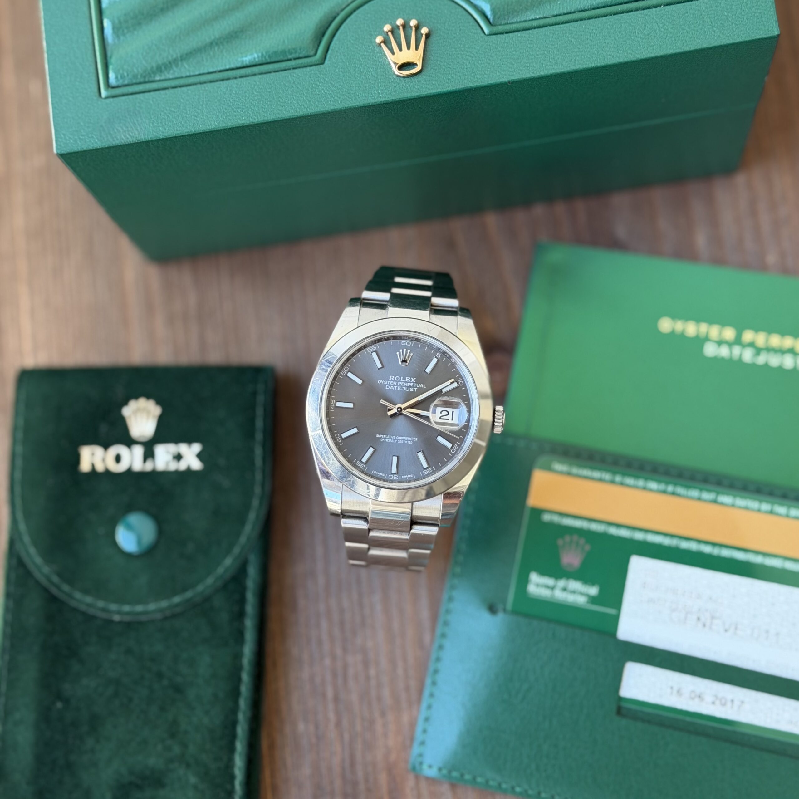 rolex datejust occasion