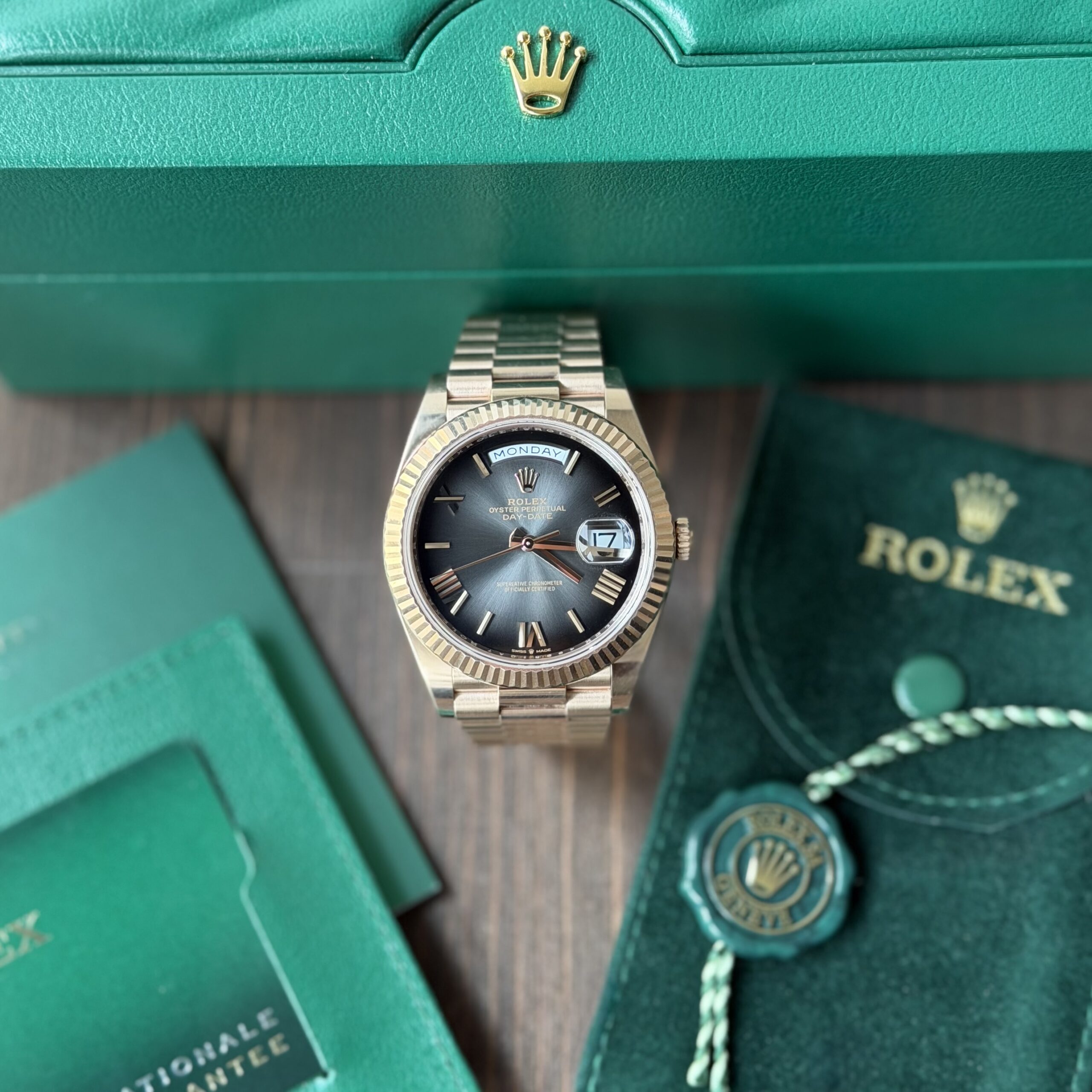 rolex daydate 228235