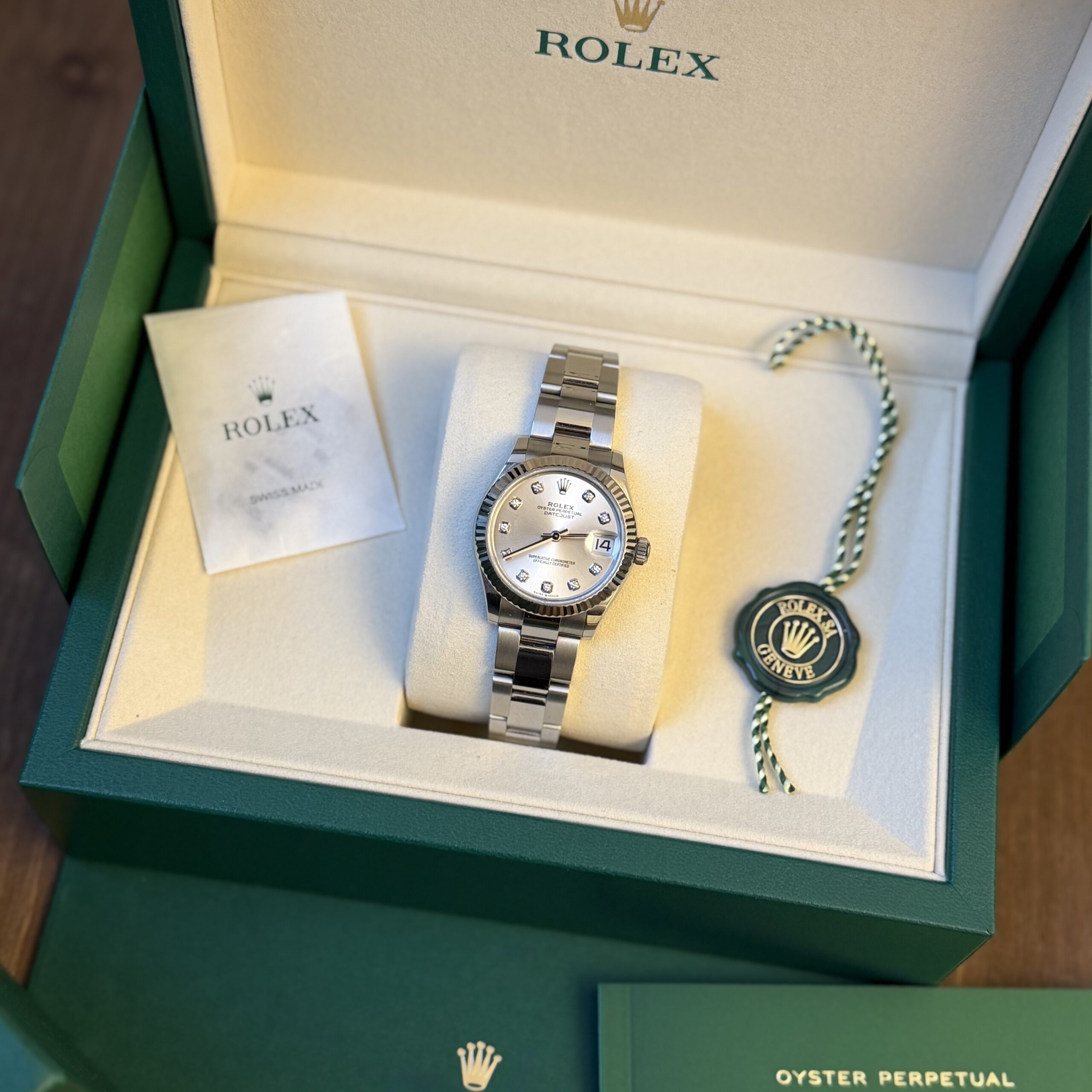 rolex datejust 31 geneve